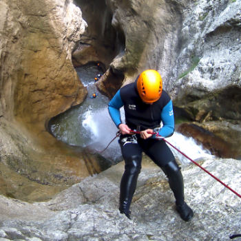 rappel canyoning ecouges superieur