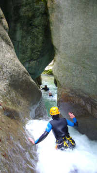 canyon des Moules Marinières - massif du Vercors canyon des Moules Marinières - massif du Vercors