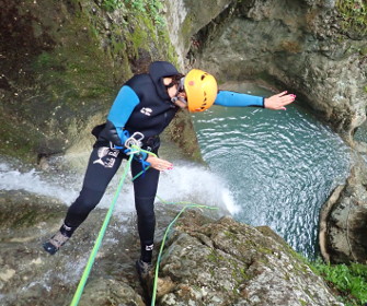 canyoning au Versoud grenoble