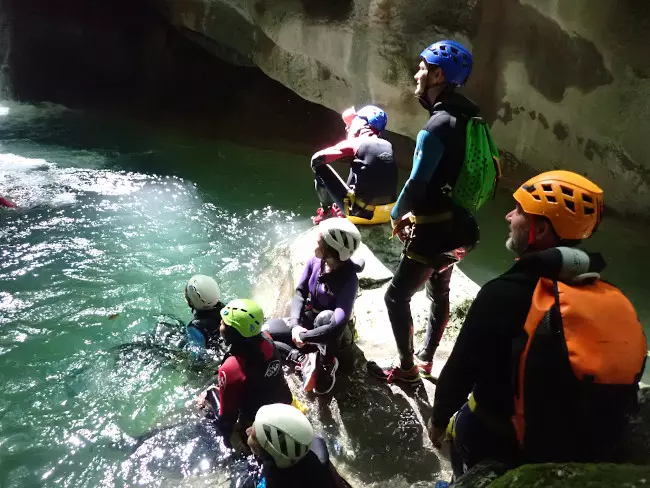 canyoning en Isère